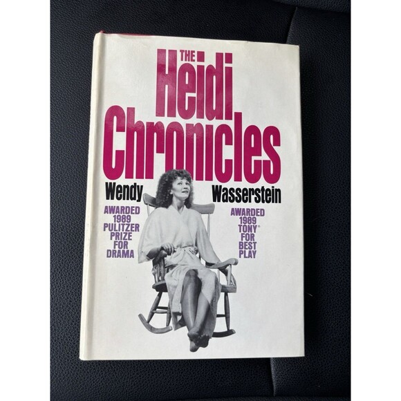 The Heidi Chronicles A Play by Wendy Wasserstein 1989 Vintage Hardcover W/ DJ - Picture 1 of 5